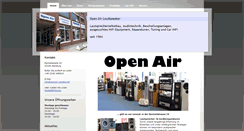 Desktop Screenshot of openair-speaker.de